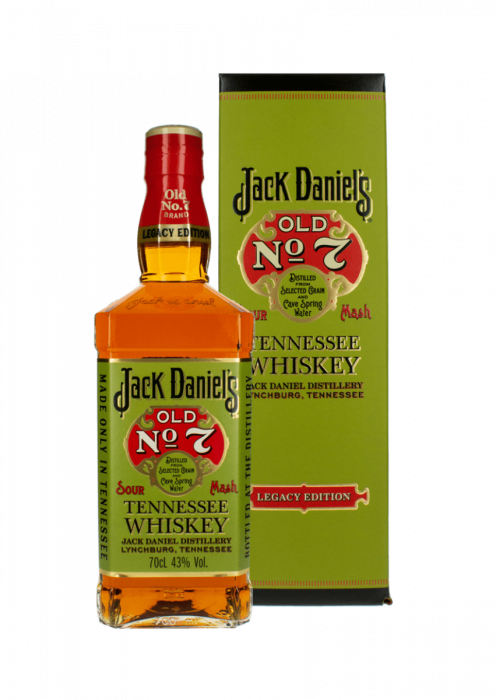 Jack Daniels Legacy Limited Edition - Tennessee Whiskey Clipart (496x700), Png Download