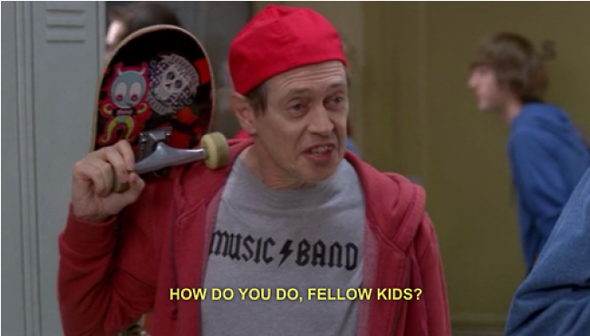 Old Man Trying To Look Younger Clipart (650x650), Png Download