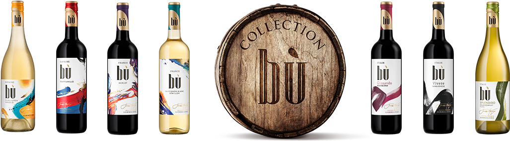 The Bu Collection Brings Great Pleasure To Your Table, - Glass Bottle Clipart (1063x348), Png Download