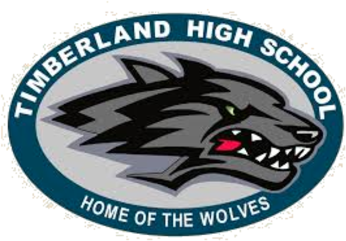 Timberland High School Wolves Football , Png Download - Timberland High School Logo Png Clipart (711x497), Png Download