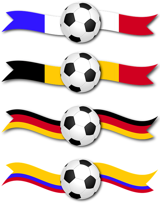 Banner, Soccer, Football, Ribbon, Country, France - Soccer Clip Art - Png Download (557x707), Png Download