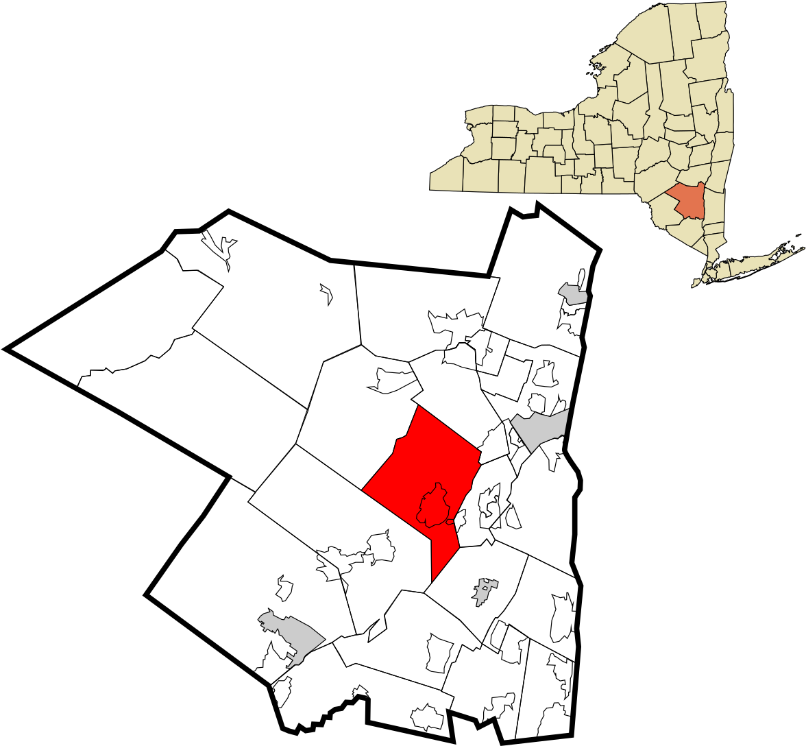 Ulster County Map Vector Clipart Large Size Png Image PikPng