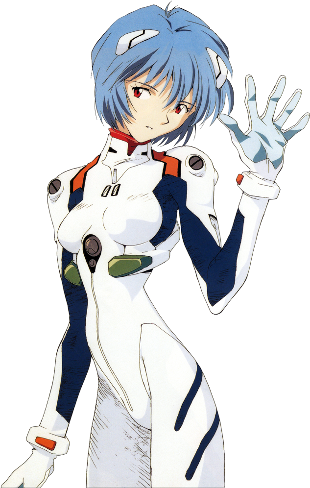 Neon Genesis Evangelion - Rei Ayanami Phone Clipart (642x1000), Png Download