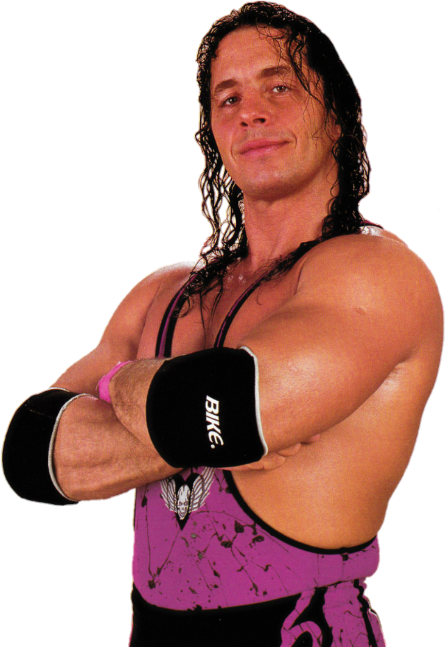 Bret Hart Png Clipart Background - Bret Hitman Hart Colouring Pages Transparent Png (1024x1330), Png Download