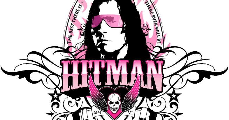 Pro Wrestling Resource - Bret The Hitman Hart Logo Clipart (786x412), Png Download