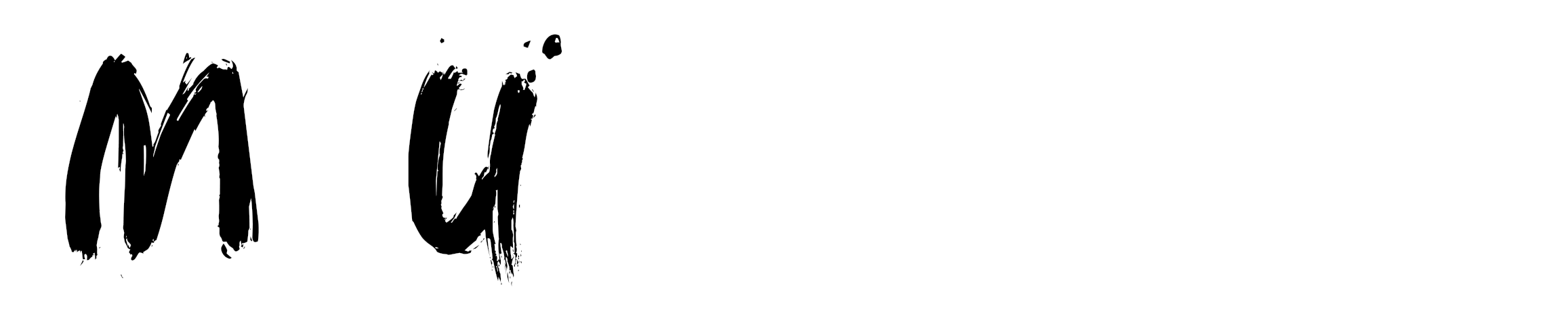 Musically Unorthodox - Silhouette Clipart (2754x756), Png Download