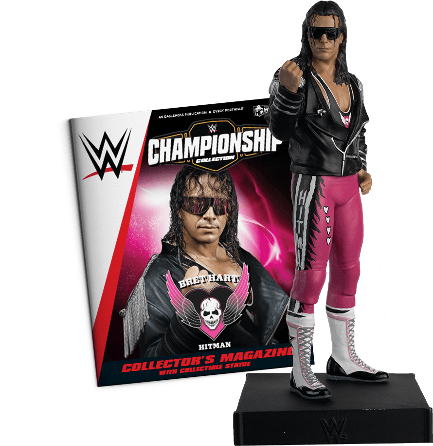 Bret Hart - Figurine Clipart (1024x1024), Png Download