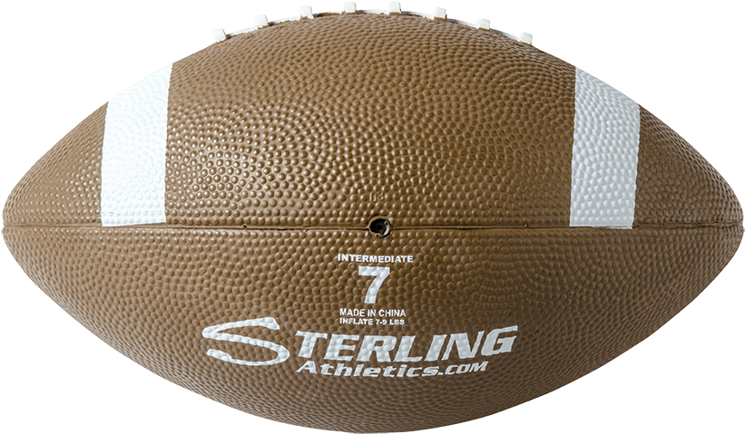 Brown Rubber Camp Football - Beanie Clipart (900x900), Png Download
