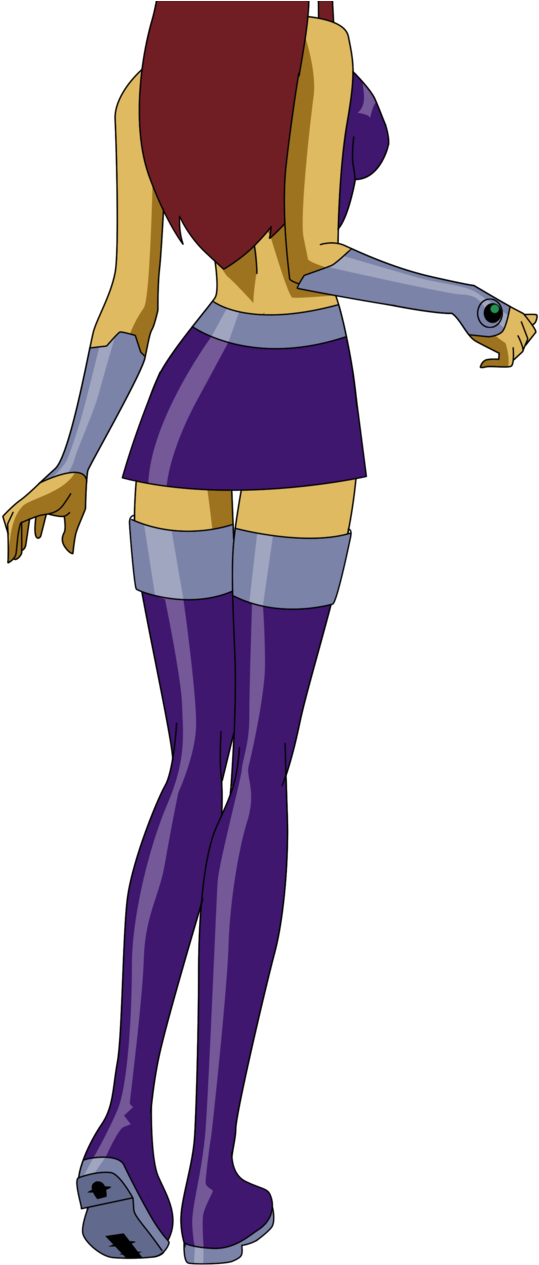 Starfire By Bbobsan-d6upbxz - Starfire Bbobsan Clipart (539x1265), Png Download
