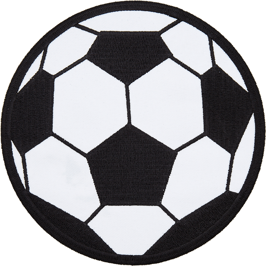 Motif Football Big Article - Soccer Ball Drawing Heart Clipart (954x954), Png Download