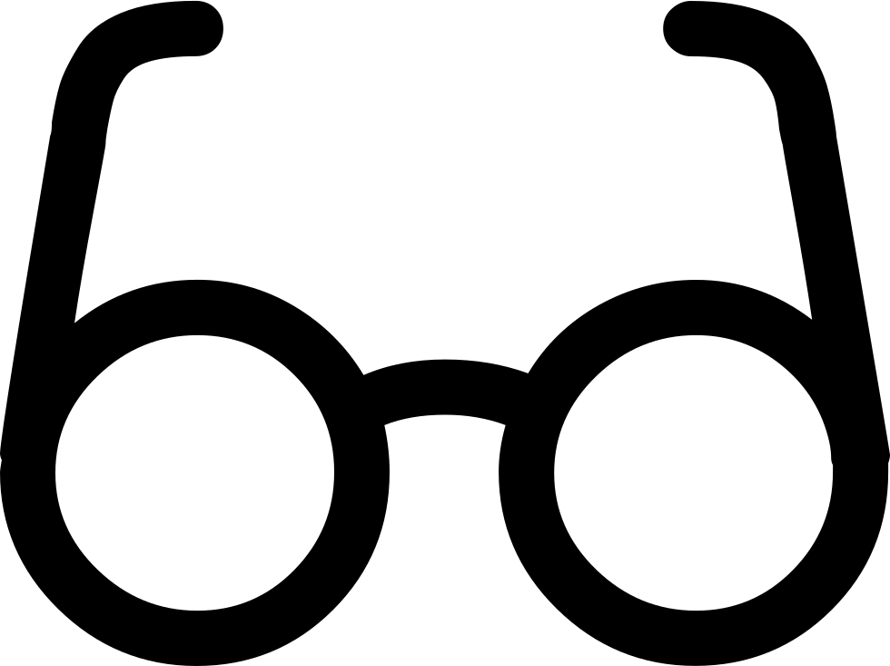 Png File Svg - Glasses Icon Clipart (980x733), Png Download