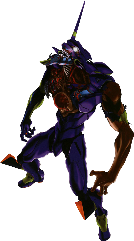 Evangelion Unit Clipart (542x976), Png Download