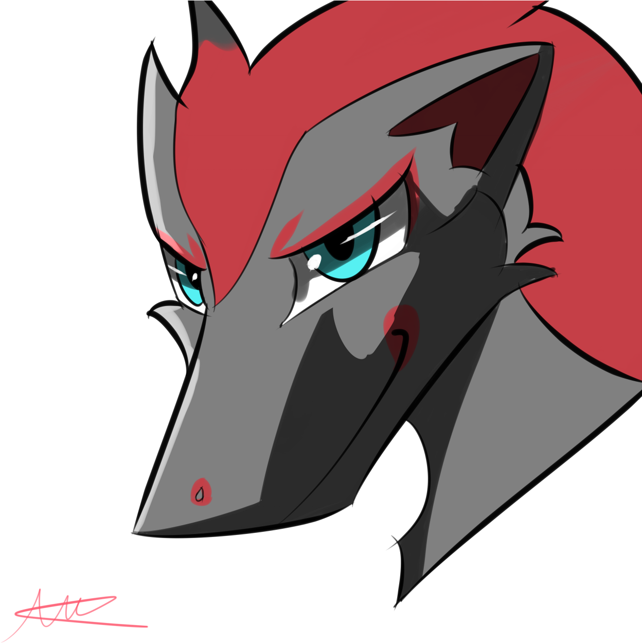 Safezoroark - Cartoon Clipart (1280x1280), Png Download