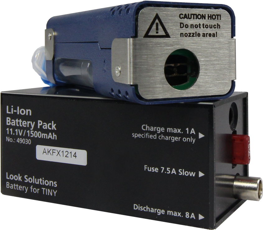 Look Solutions Mini Fog Machine Clipart (1134x906), Png Download