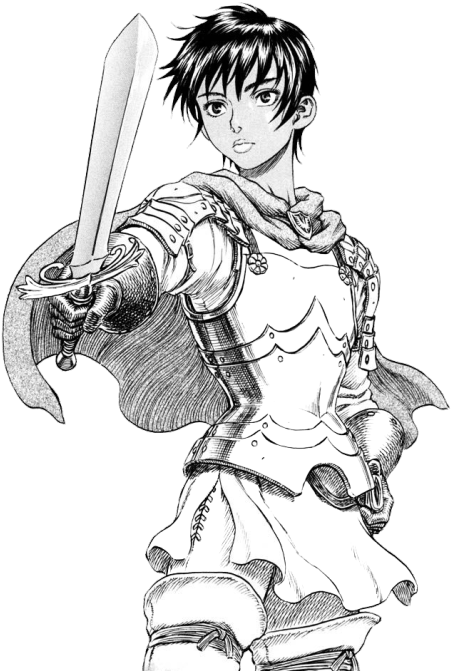 Png Berserk Casca Clipart (500x670), Png Download