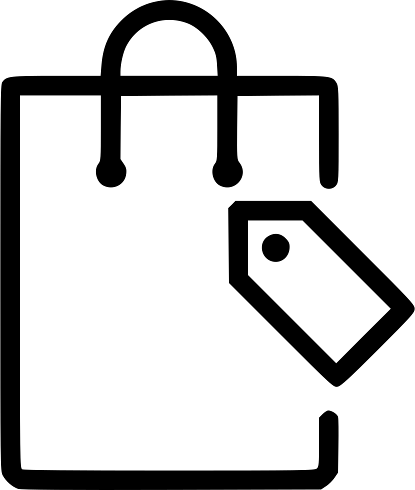 830 X 980 3 - Shopping Bag Icon Png Clipart (830x980), Png Download