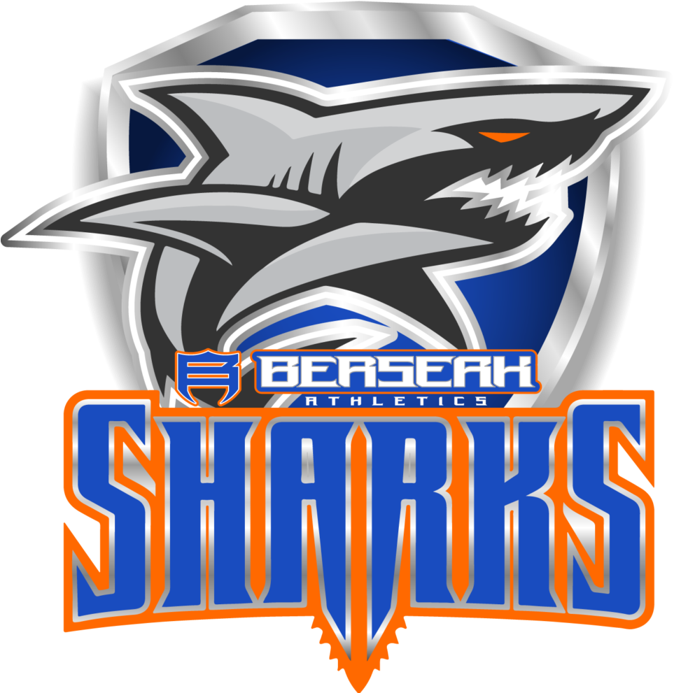 Berserk Png - Berserk Athletics Sharks Clipart (1024x990), Png Download