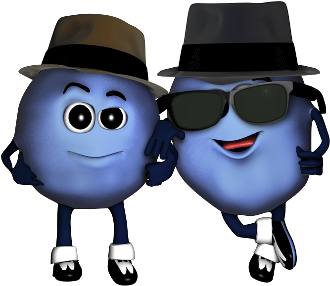 Blueberry Festival Clipart (774x669), Png Download