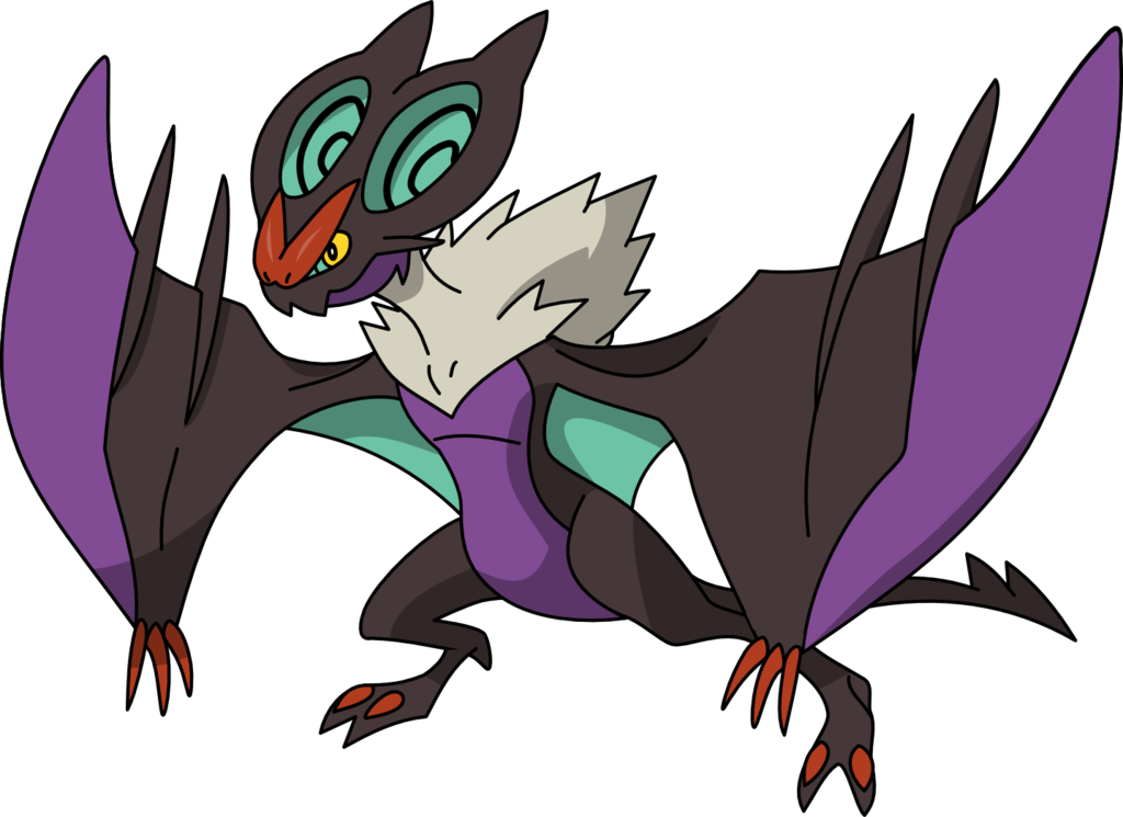 Hello Hat Lovers - Pokemon Noivern Evolution Clipart (1024x745), Png Download