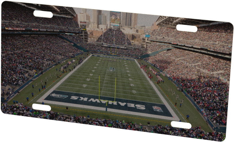 Seattle Seahawks Stadium Metal Photo - Seattle Seahawks Stadium Clipart (1024x768), Png Download