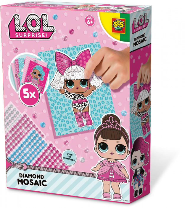 L - O - L - Diamond Mosaic Clipart (625x700), Png Download