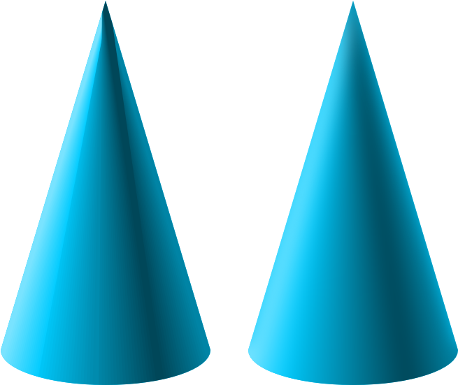 Cones 3d Clipart (674x570), Png Download