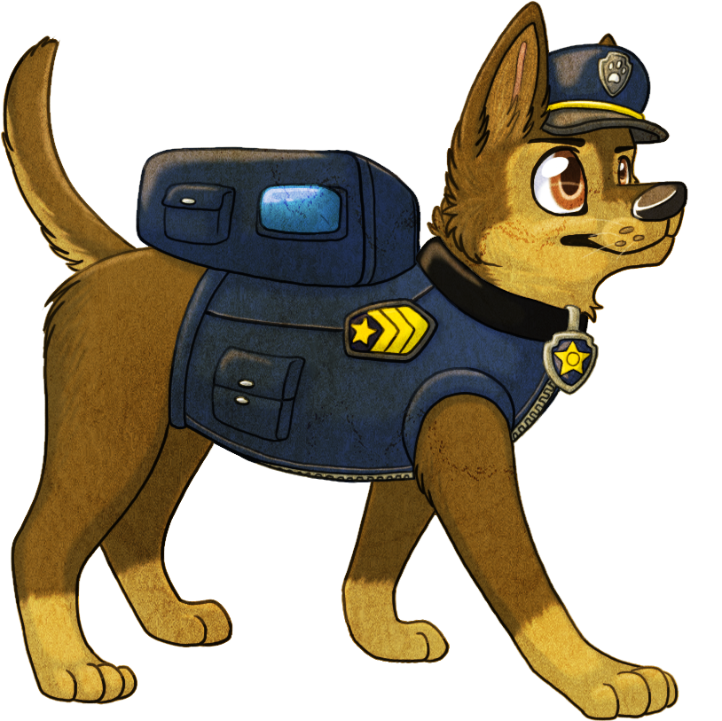 Chase Is On The Case Clipart (814x813), Png Download