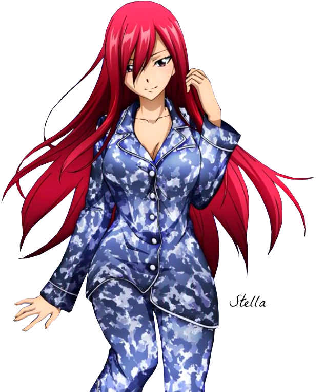 Erza Scarlet - Fairy Tail Ending 16 Erza Clipart (753x777), Png Download