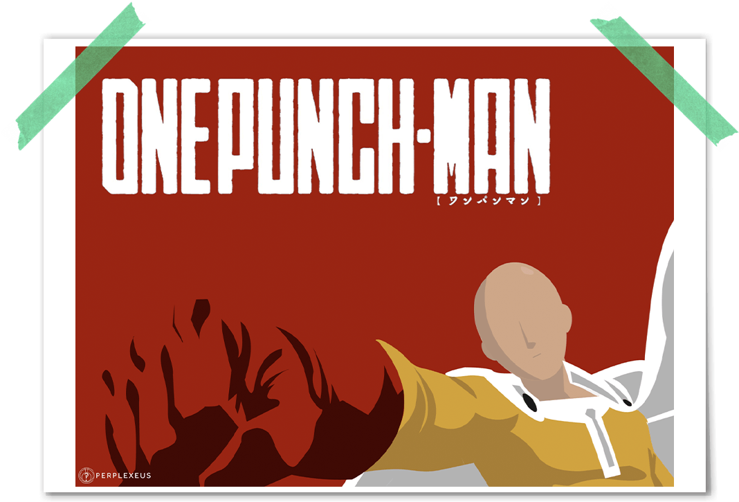One Punch Man - One Punch Man Bookbag Clipart (1080x1080), Png Download
