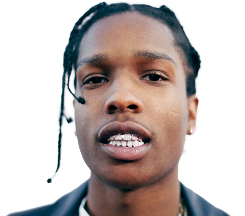Download Asap Rocky Face Asap Rocky Face Scar Clipart