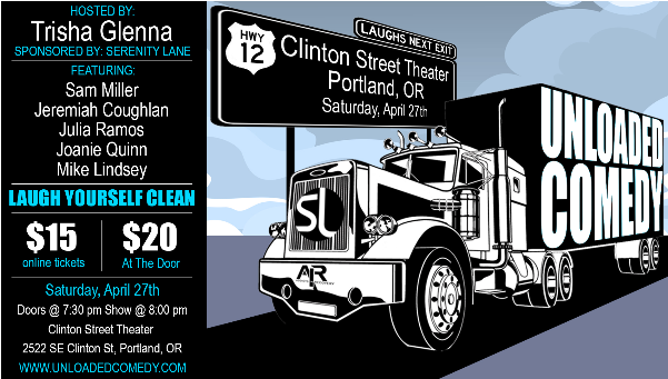 Laugh Yourself Clean - Trailer Truck Clipart (600x600), Png Download