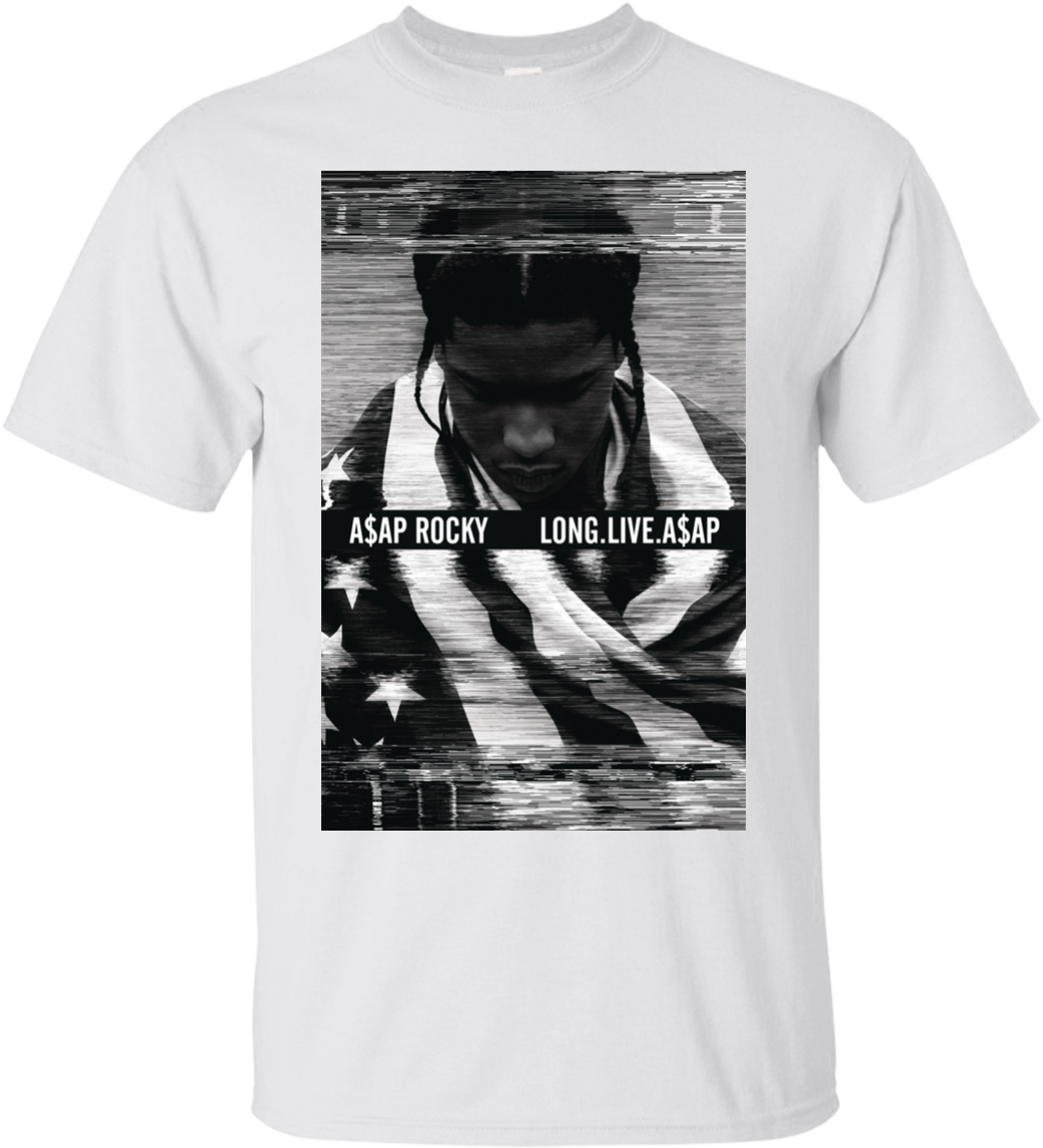 Long T Shirt Asap Rocky - Ap Rocky Long Live A Ap Clipart (1155x1155), Png Download