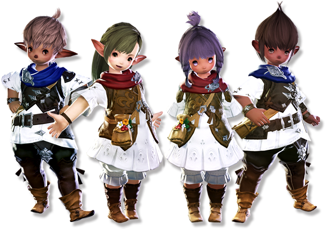 454kib, 662x480, Lalafell Cg Clipart (662x480), Png Download