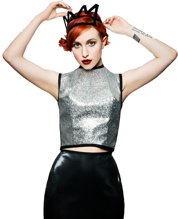Hayley Williams Transparent Background - Hayley Williams No Background Clipart (761x1024), Png Download
