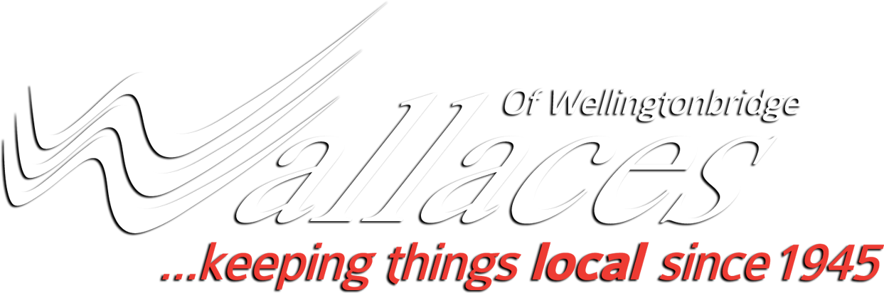 Wallaces Ltd Logo Wallaces Wellingtonbridge - Calligraphy Clipart (1366x417), Png Download
