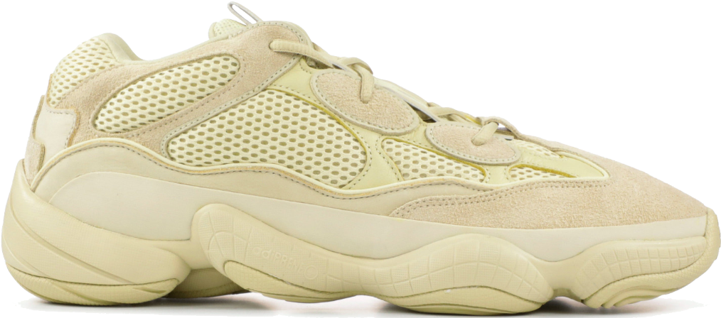 Adidas Yeezy 500 Super Moon Yellow Clipart (1014x448), Png Download