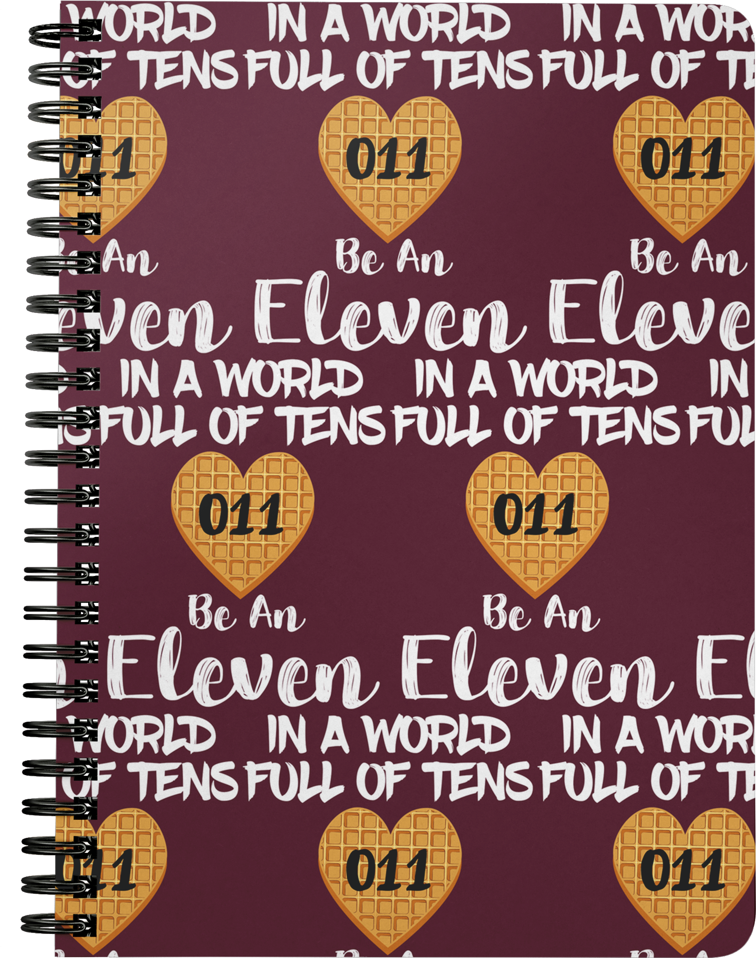 In A World Full Of Tens Be An Eleven Journal Diary - Poster Clipart (2000x2000), Png Download