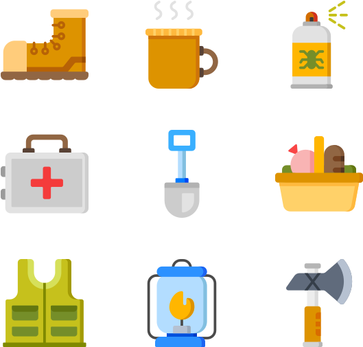 Camping Clipart (600x564), Png Download