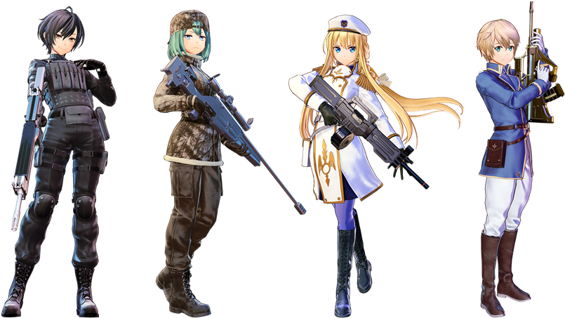 “ambush Of The Imposters” Is Part Of The Season Pass - Sword Art Online Fatal Bullet Ambush Clipart (900x477), Png Download