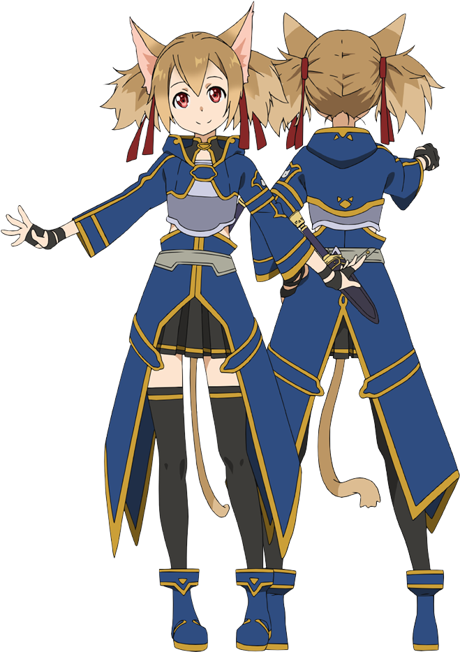 Ayano Keiko Sword Art Clipart (676x974), Png Download