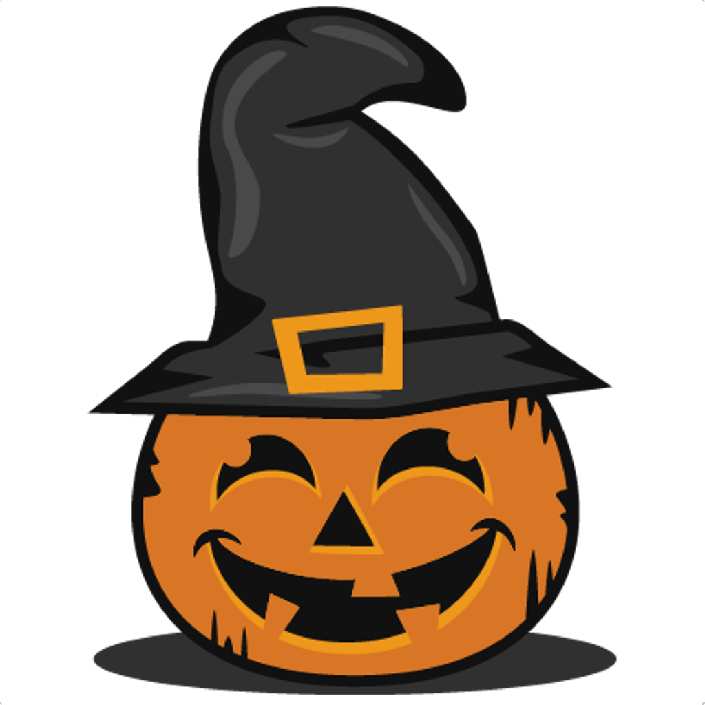 #jackolantern #pumpkin #halloween #face #creepy #witch - Jack-o'-lantern Clipart (1024x1024), Png Download