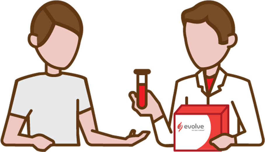 One Or Two Tubes Of Blood Are Necessary Depending On - Muestras De Sangre Dibujo Clipart (908x519), Png Download
