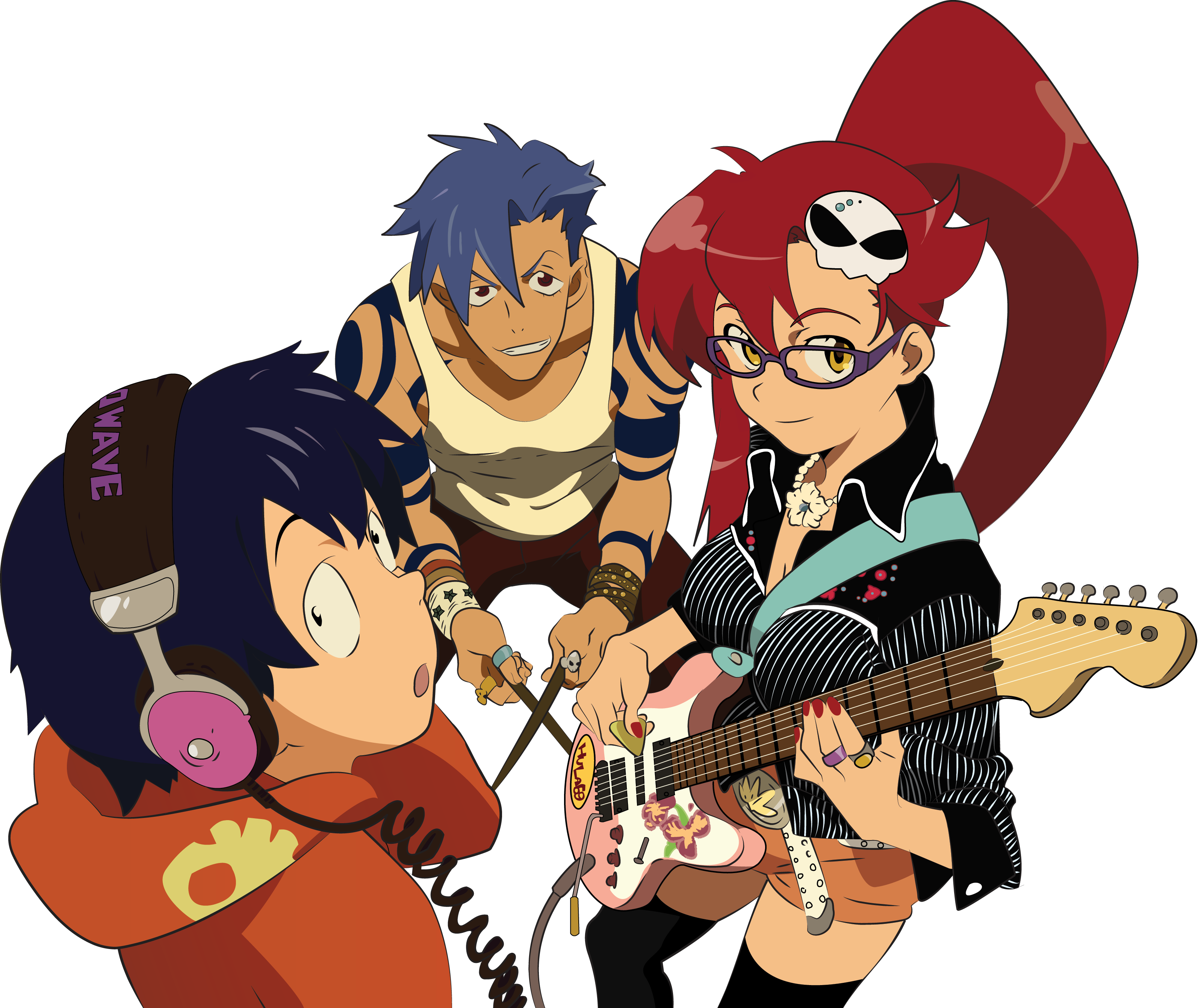 Kamina Tengen Toppa Gurren Lagan Clipart (3188x2683), Png Download