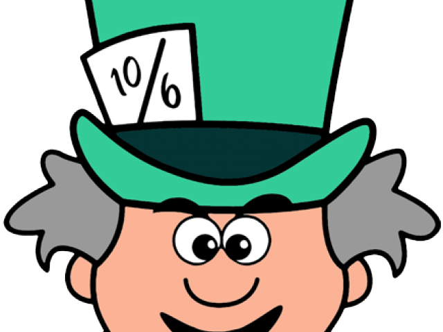 Top Hat Clipart Mad Hatter - Png Download (640x480), Png Download