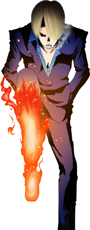 One Piece Zoro O Sanji Clipart (590x1000), Png Download