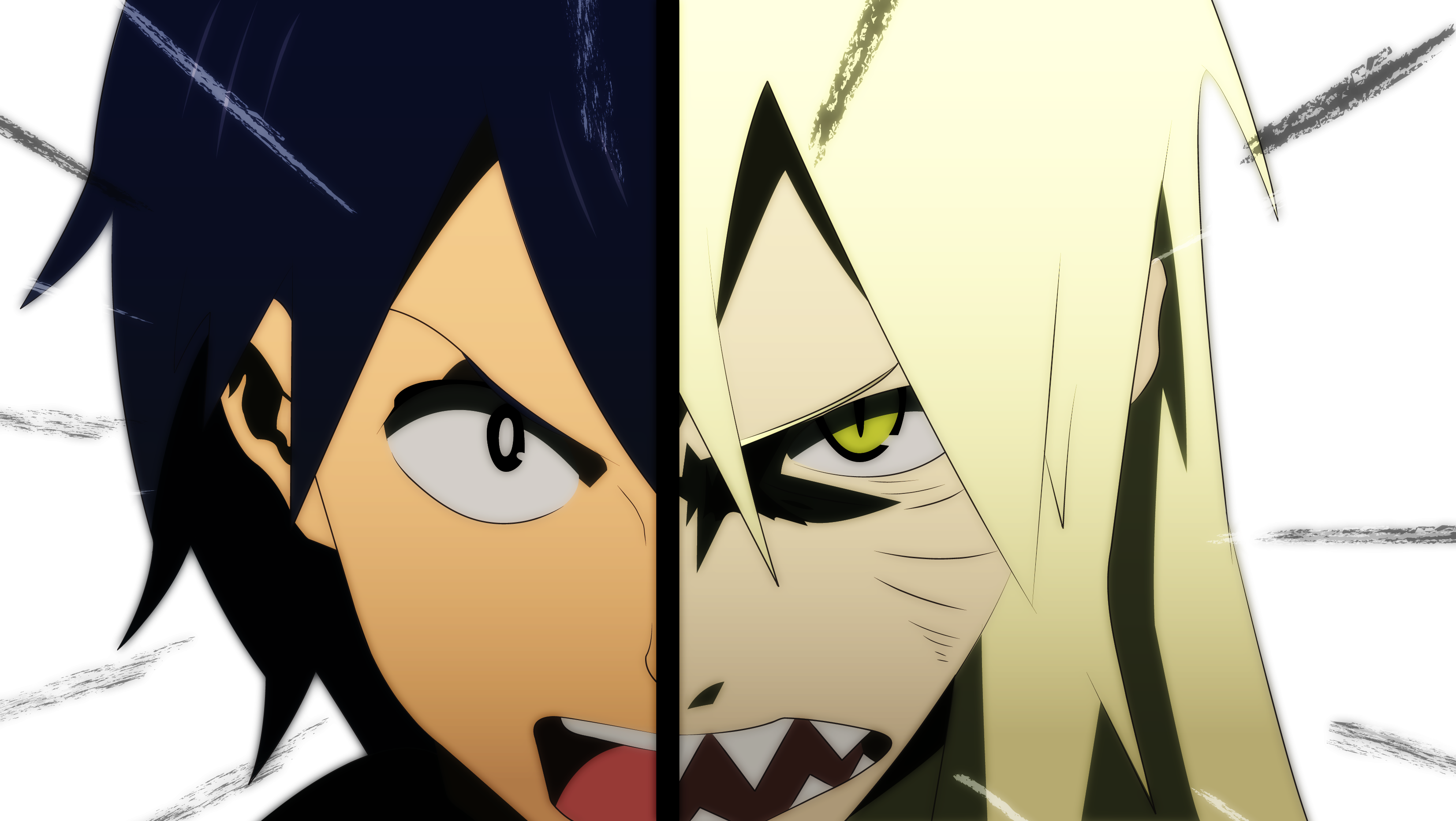 Anime Tengen Toppa Gurren Lagann Simon Viral - Gurren Lagann Viral Clipart (3302x1862), Png Download