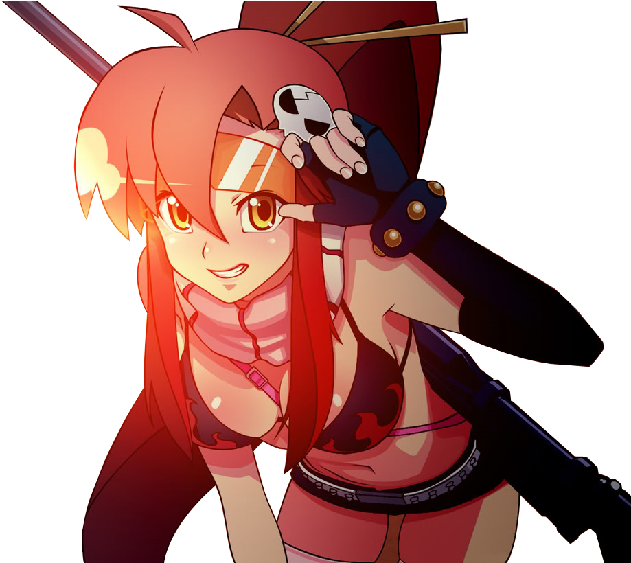 Yoko2 - Gurren Lagann Yoko Clipart (1024x819), Png Download