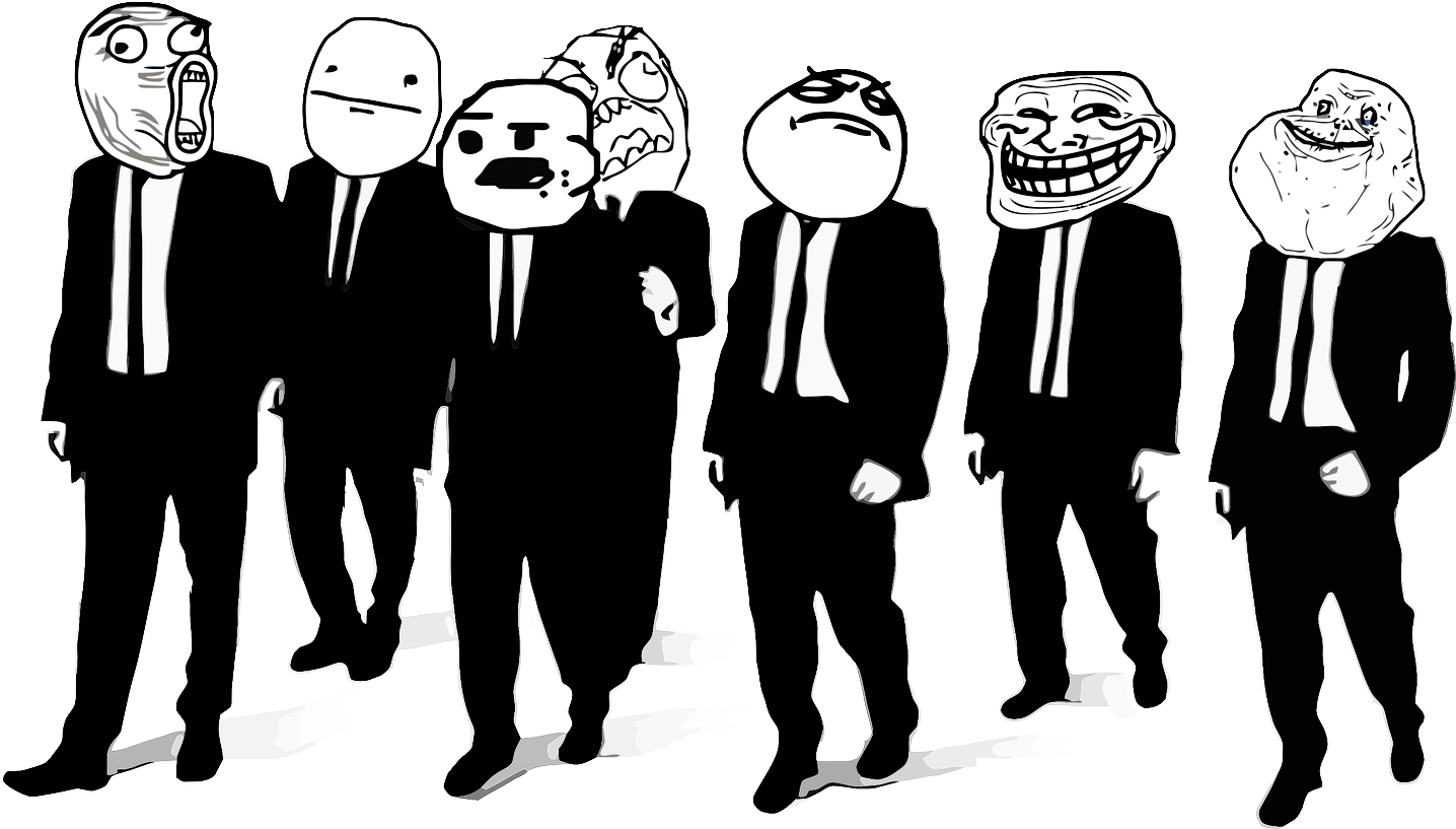 - Power Rangers Reservoir Dogs , Png Download - Fb Caption For Group Clipart (1436x817), Png Download