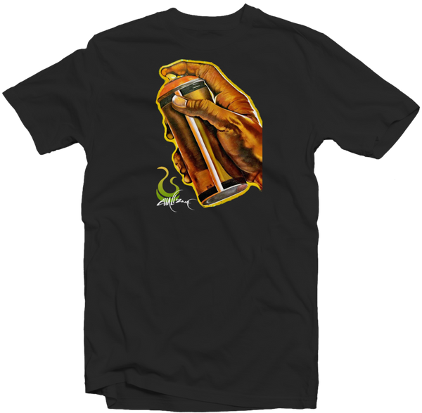 Spray Can - Art Tee - Medal Of Honor T Shirt Clipart (600x587), Png Download