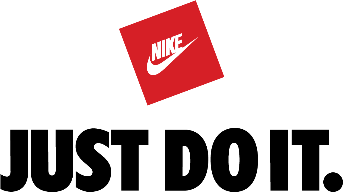 Nike Just Do It Png - Just Do It Logo Png Clipart (1200x1200), Png Download